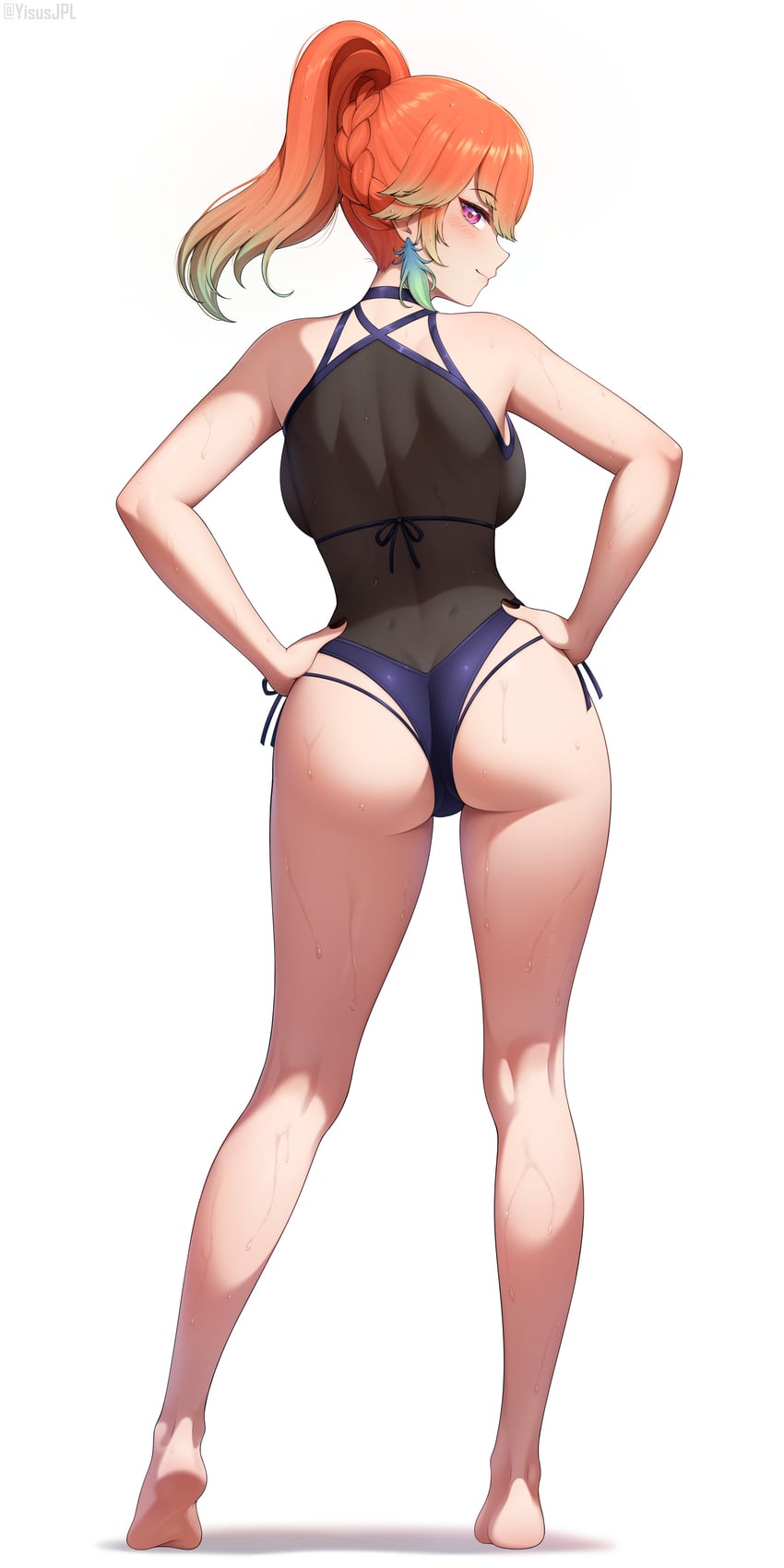 takanashi kiara (hololive and 2 more) drawn by yisusjpl