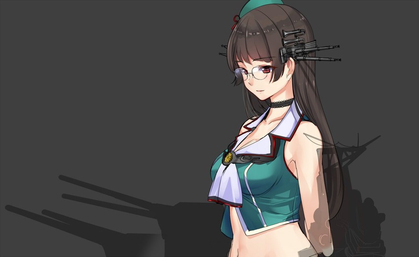 choukai and choukai kai ni (kantai collection) drawn by akasaai