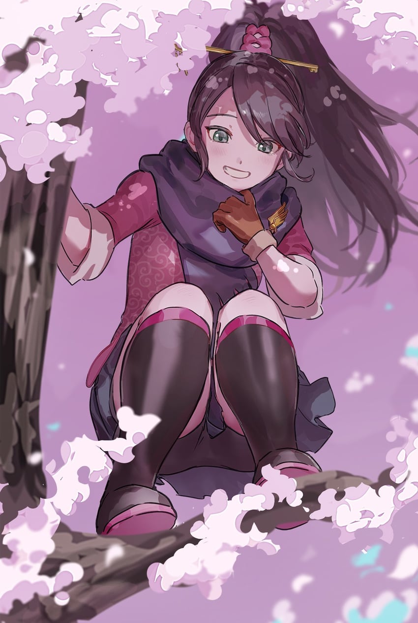kay faraday (ace attorney and 1 more) drawn by nyak_il
