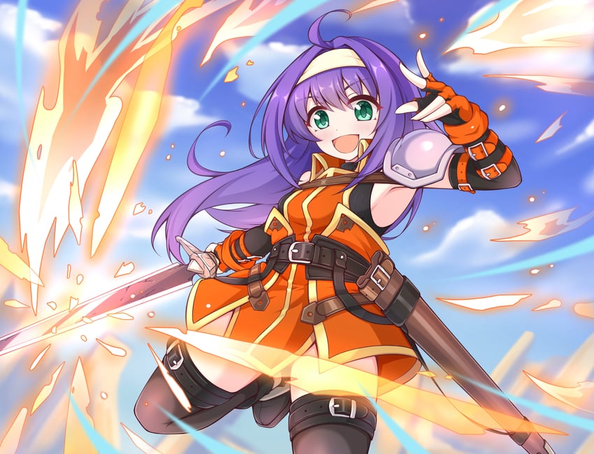 mia (fire emblem and 2 more) drawn by kuroha_koudai