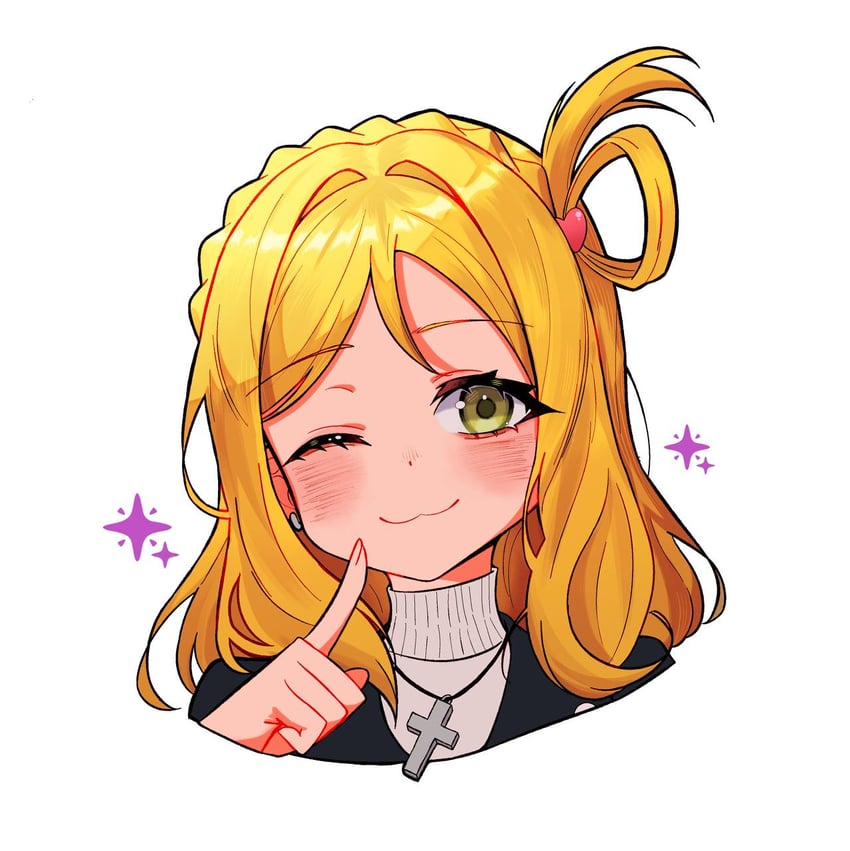ohara mari (love live! and 1 more) drawn by rochie