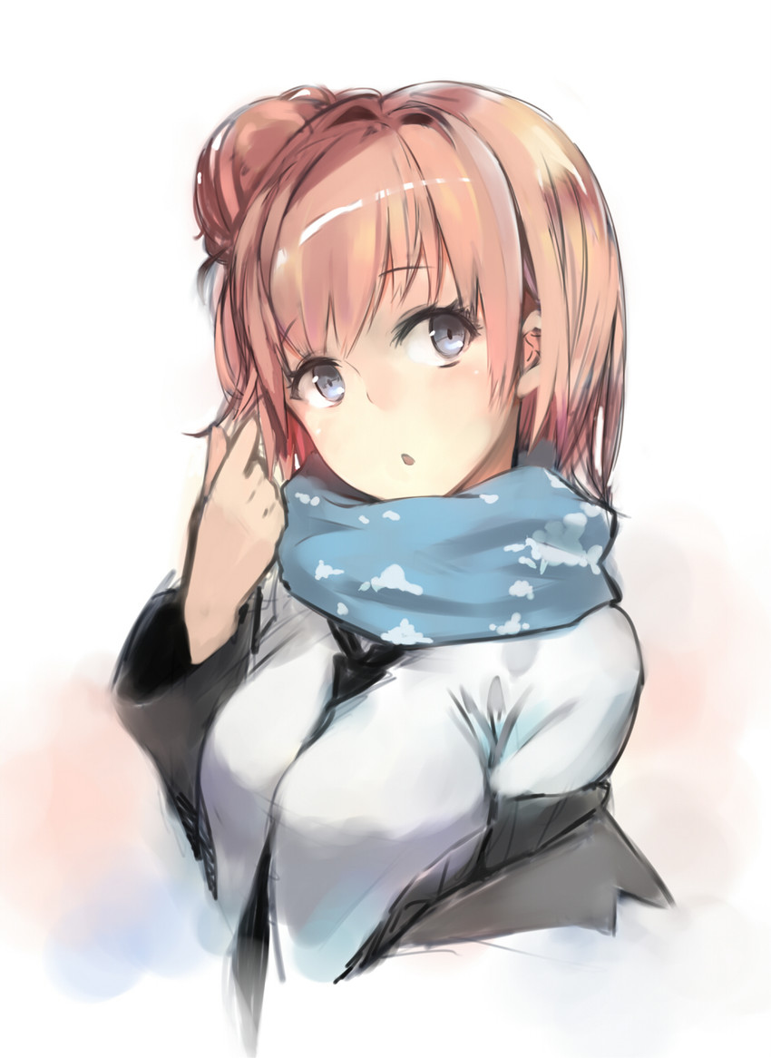 yuigahama yui (yahari ore no seishun lovecome wa machigatteiru.) drawn by ganida_boushoku