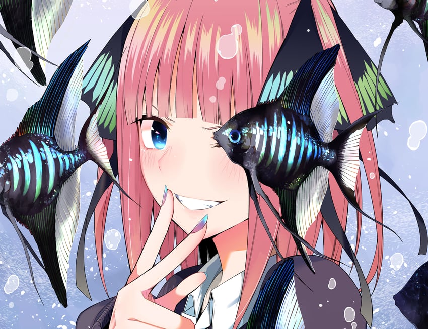 nakano nino (go-toubun no hanayome) drawn by chicke_iii