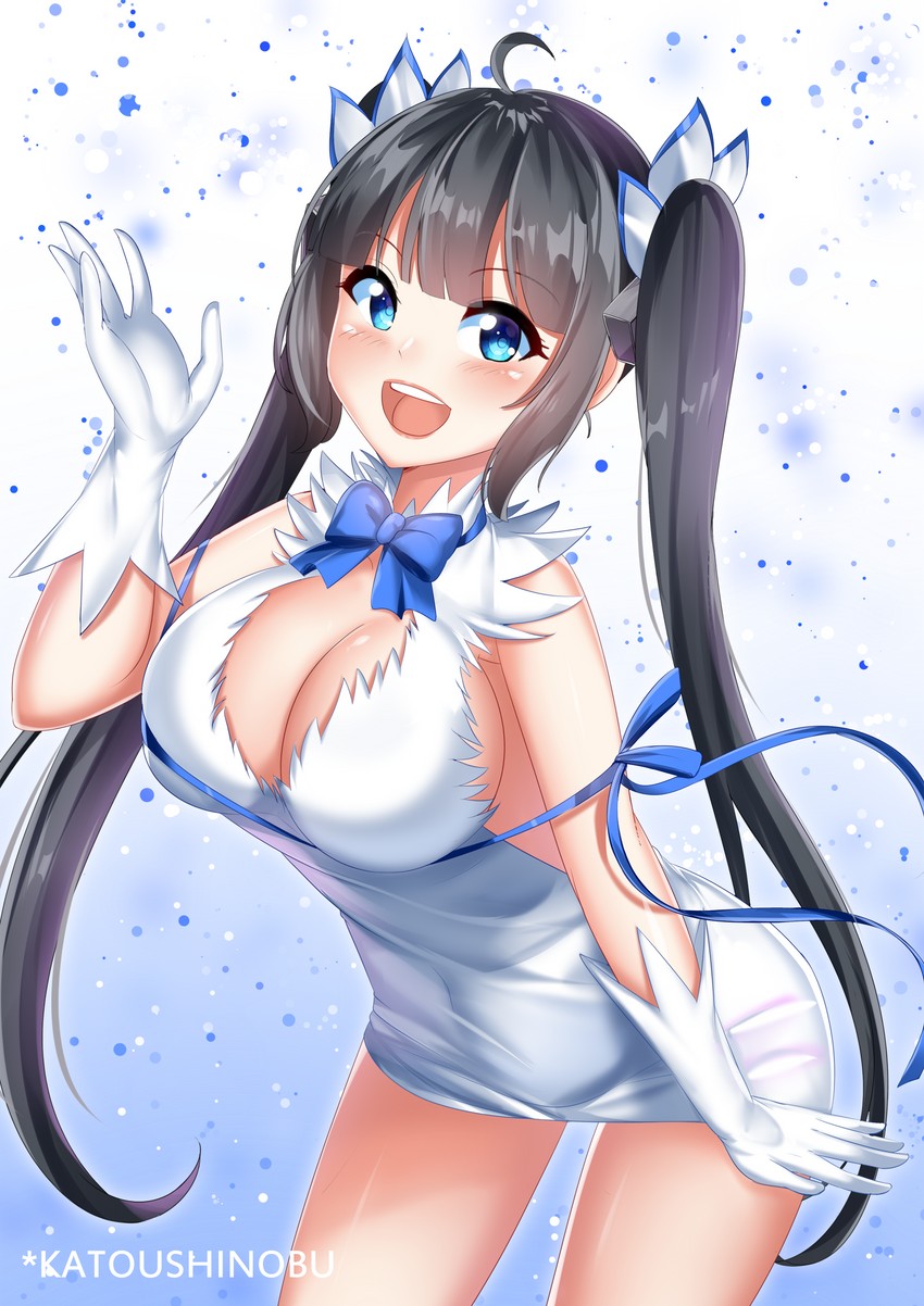 hestia (dungeon ni deai wo motomeru no wa machigatteiru darou ka) drawn by katou_shinobu
