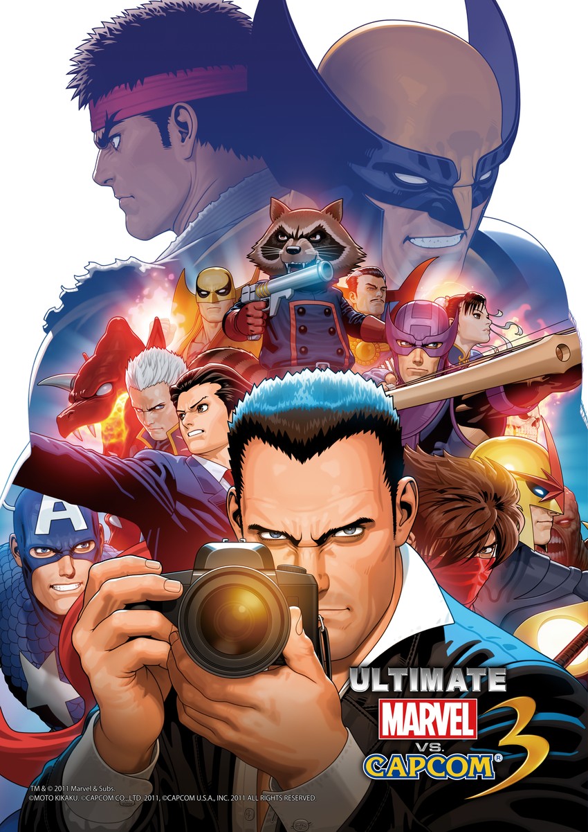 chun-li, ryu, wolverine, phoenix wright, vergil, and 13 more (street fighter and 15 more) drawn by mori_toshiaki