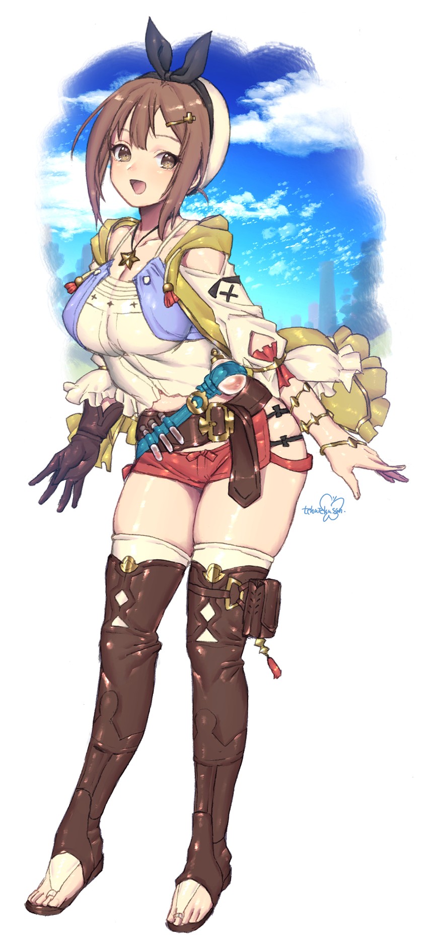 reisalin stout (atelier and 2 more) drawn by murata_tefu