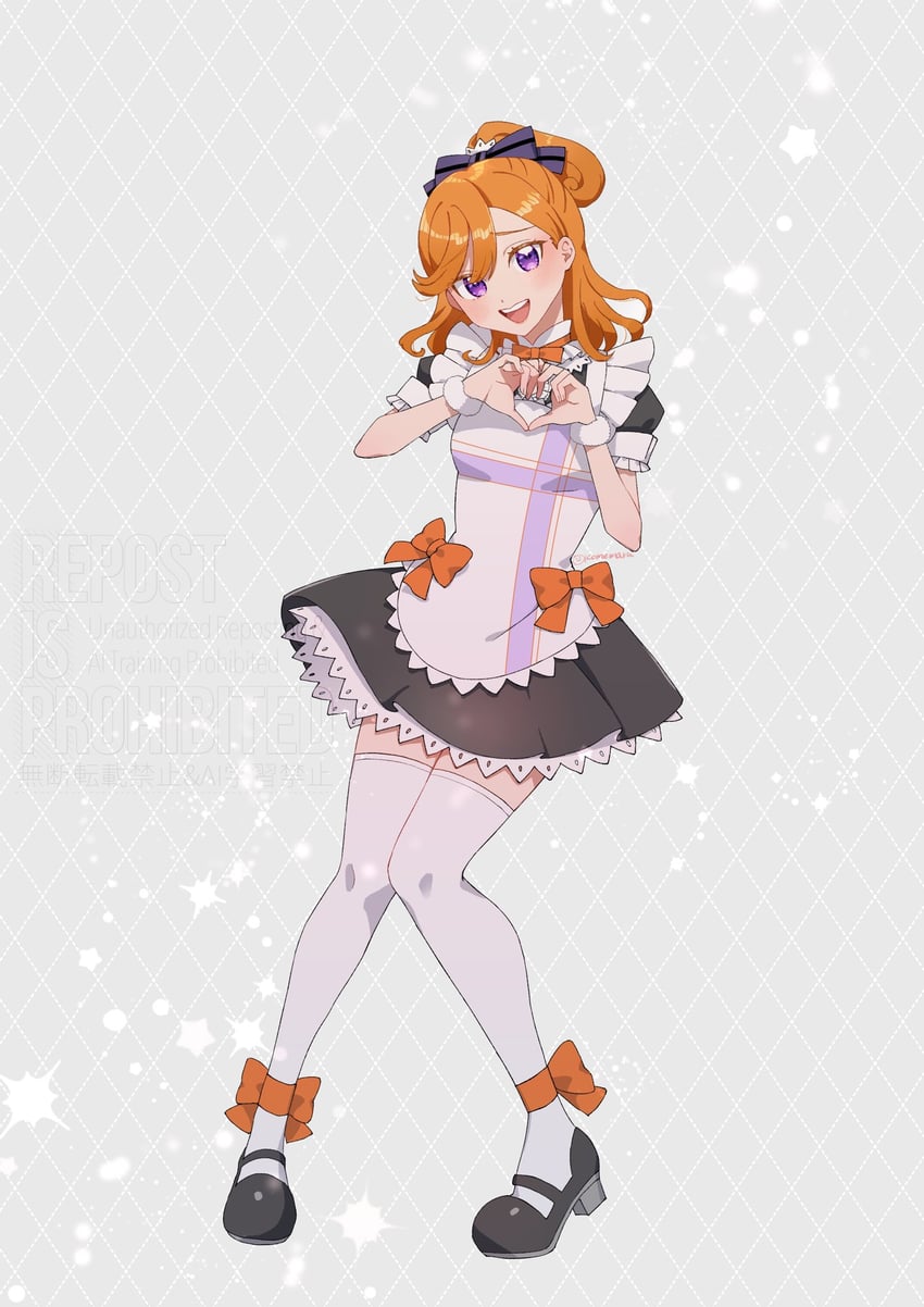 kosaka honoka and shibuya kanon (love live! and 2 more) drawn by okome_maru