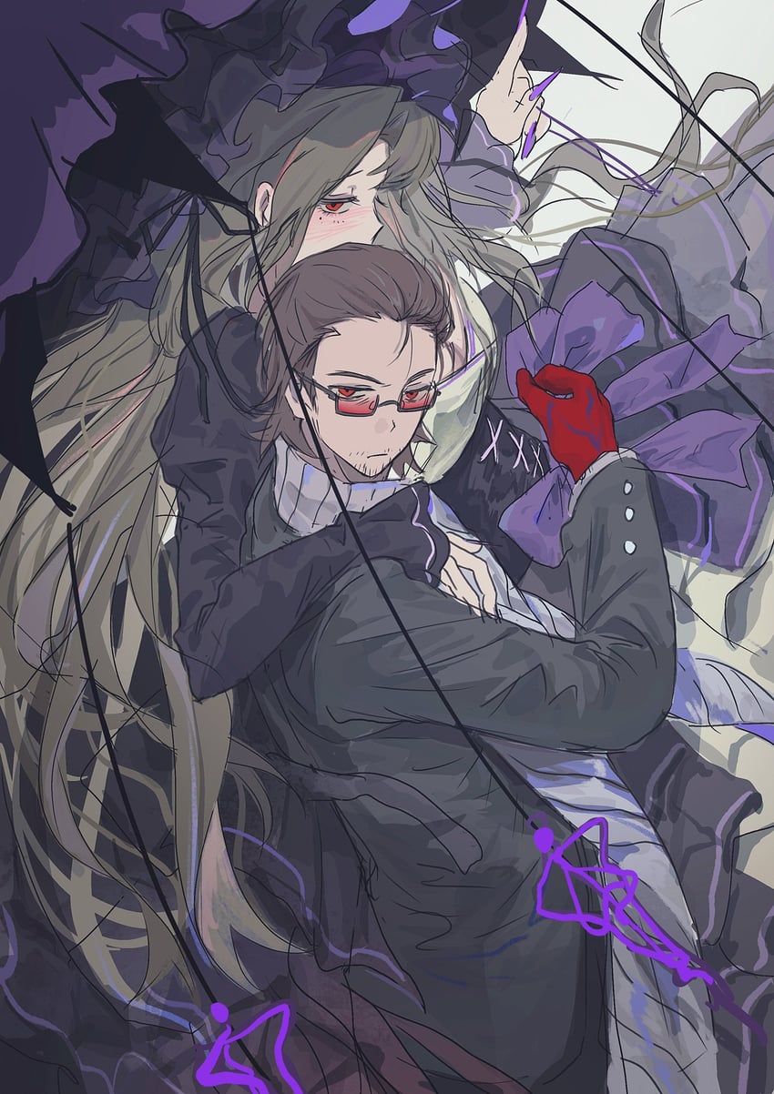 gregor and rodion (project moon and 1 more) drawn by ntcke
