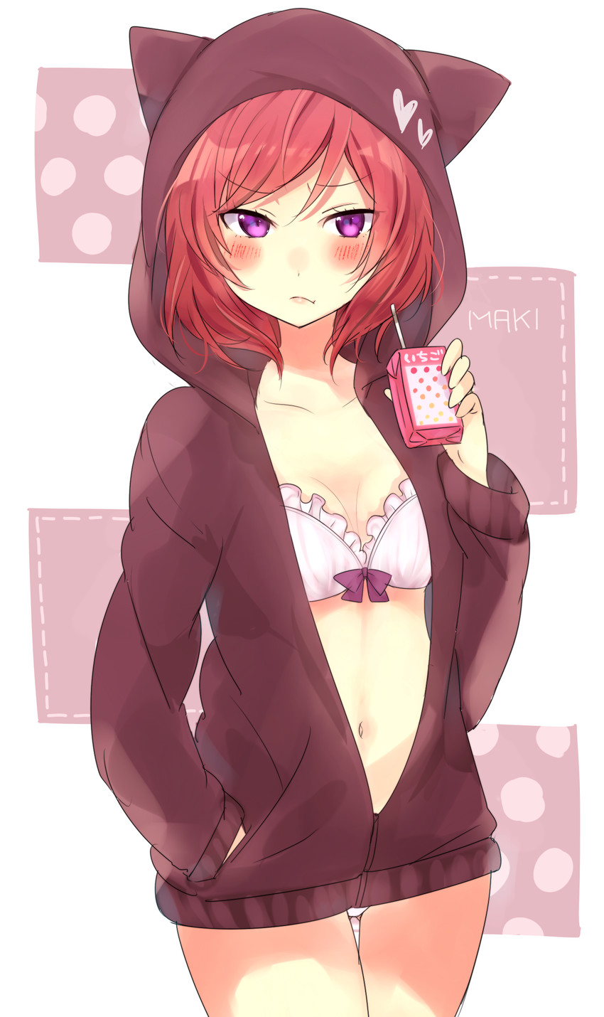 nishikino maki (love live! and 1 more) drawn by kakizato