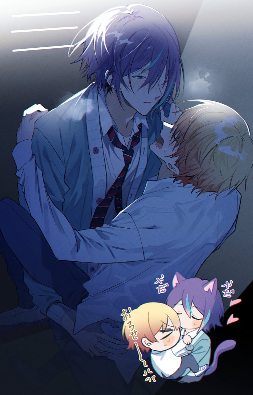 tenma tsukasa and kamishiro rui (project sekai) drawn by manami_(aph-23)