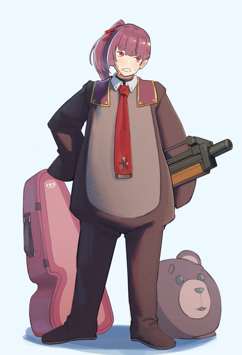 wa2000 and makiatto (girls' frontline and 2 more) drawn by omiglop