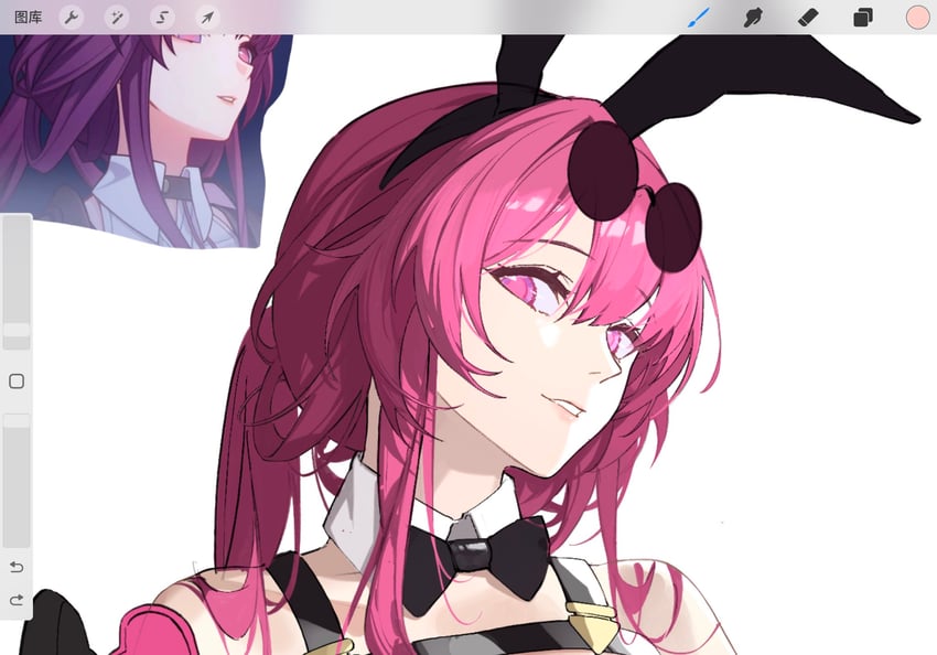 kafka (honkai and 1 more) drawn by tutou_jiang