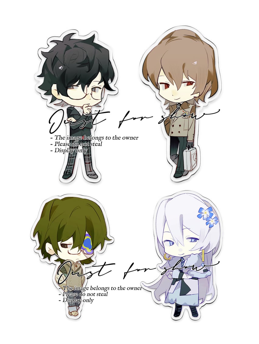 amamiya ren and akechi gorou (persona and 1 more) drawn by chuanhua