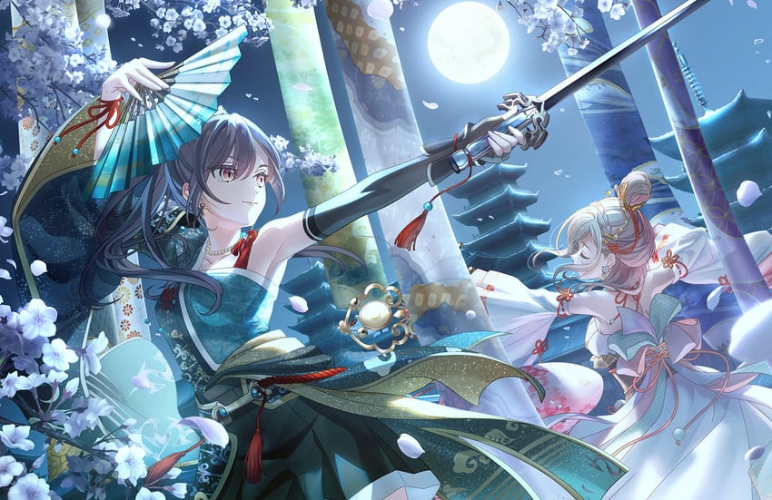 ceras yanagida lilienfeld and katsuragi izumi (love live! and 1 more)