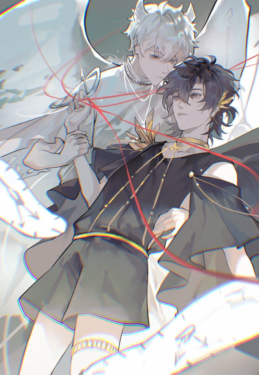 cheng xiaoshi and lu guang (shiguang dailiren) drawn by 9770296125