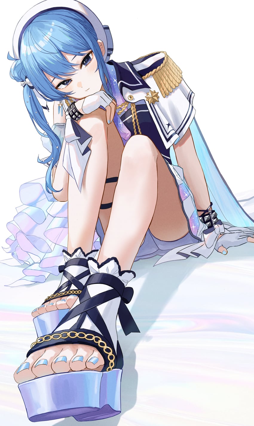 hoshimachi suisei (hololive) drawn by tagosaku_(tatsukiuma0329)