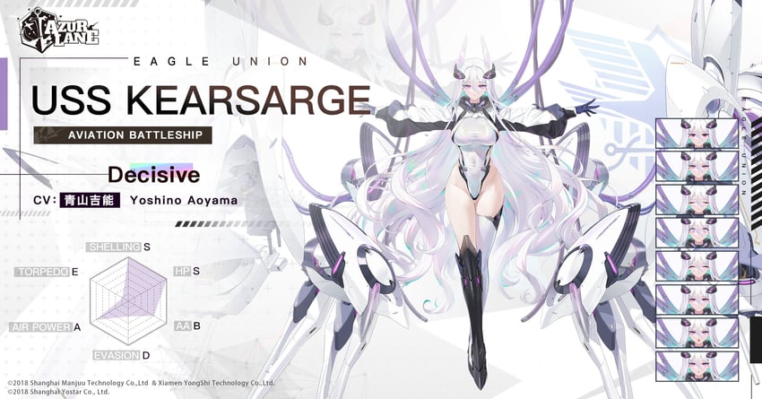 kearsarge (azur lane) drawn by yd_(orange_maru)