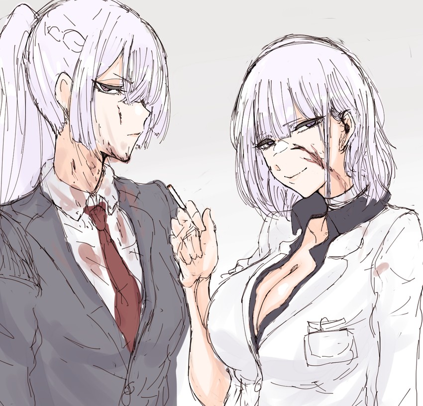 rpk-16 and ak-15 (girls' frontline) drawn by masso_nullbuilt