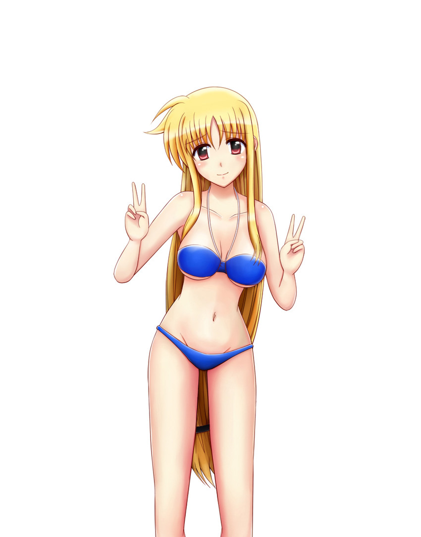 fate testarossa (lyrical nanoha and 1 more) drawn by lei-nf