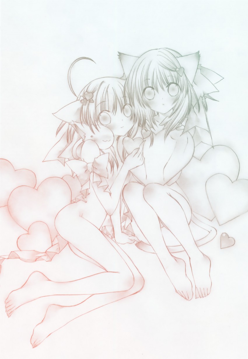 midori (original) drawn by greenwood and moo_(umineko)