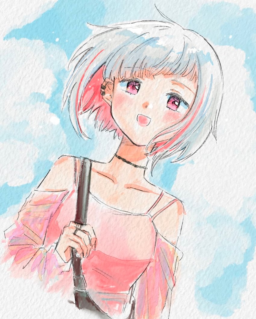 yugiri tsuzuri (love live! and 1 more) drawn by white_(waterwhite)