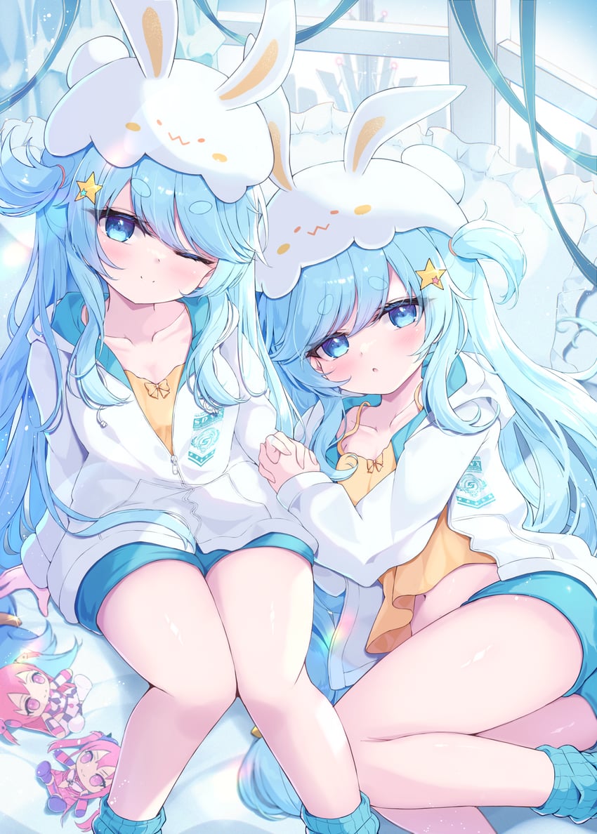 noah and near (bemani and 1 more) drawn by mikaze_oto