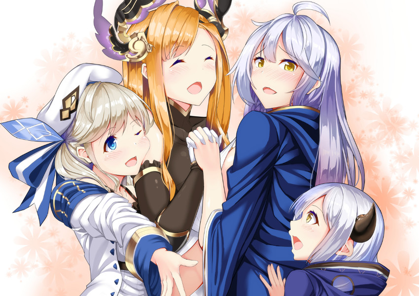 silva, tweyen, camieux, and cucouroux (granblue fantasy) drawn by kasappi