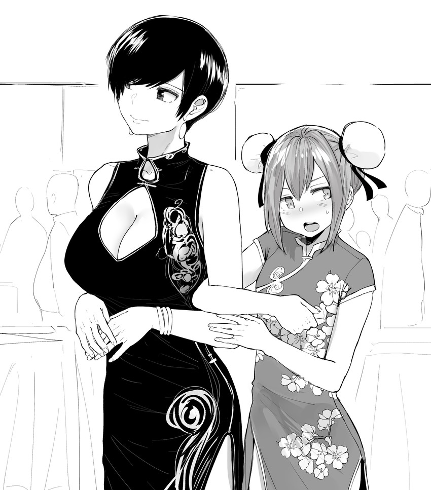 olive laurentia and melissa renata (original) drawn by norman_maggot