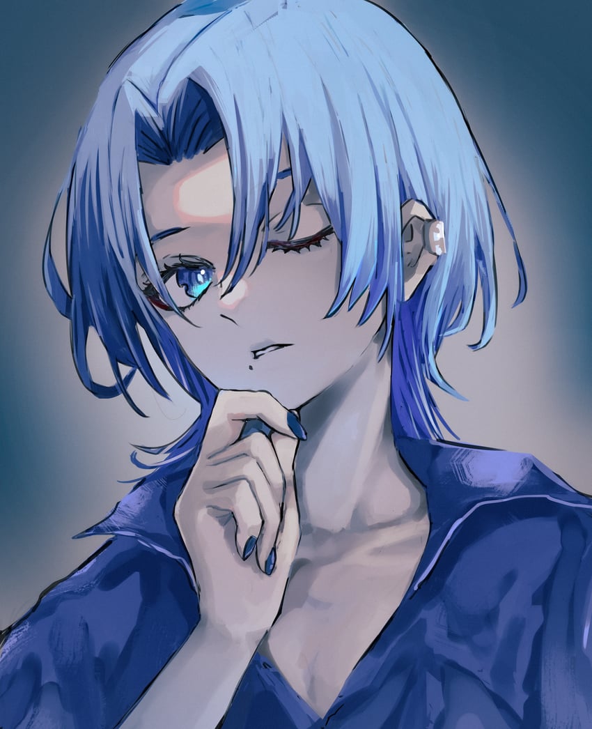 hiodoshi ao (hololive and 1 more) drawn by handa_vega