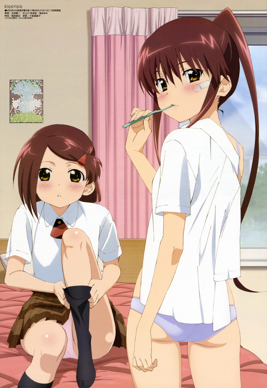suminoe ako and suminoe riko (megami magazine and 1 more) drawn by tatsuta_shin'ichi