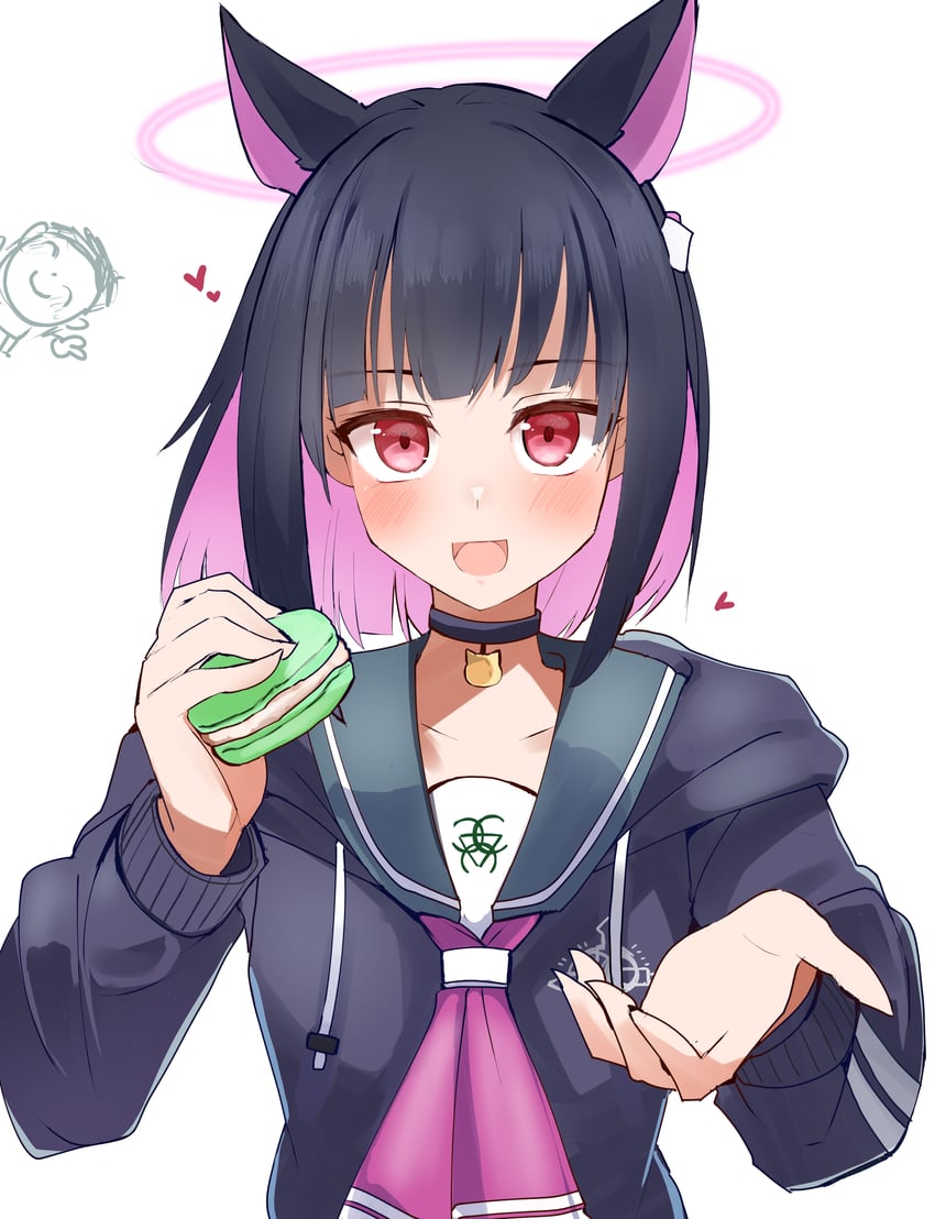 sensei, doodle sensei, and kazusa (blue archive) drawn by shi_(kamokamo910)