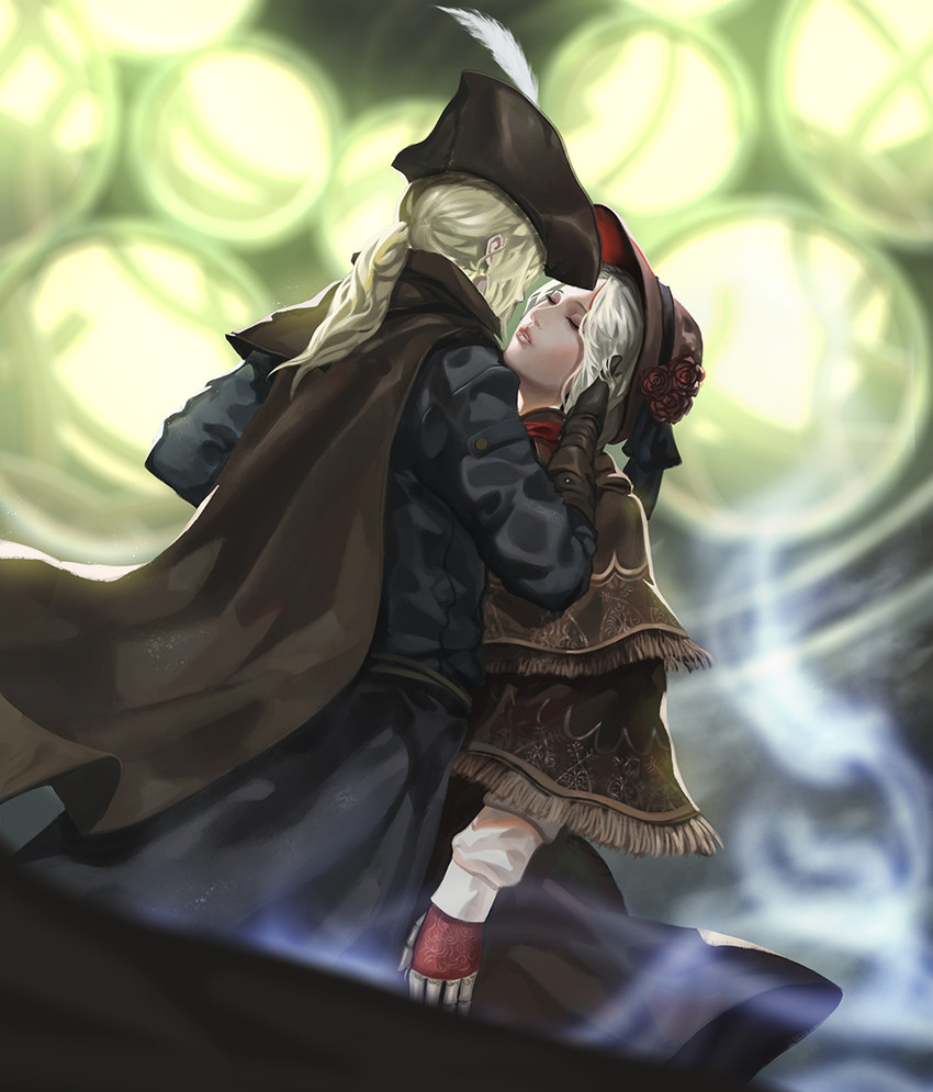plain doll and lady maria of the astral clocktower (bloodborne) drawn by baka_(mh6516620)
