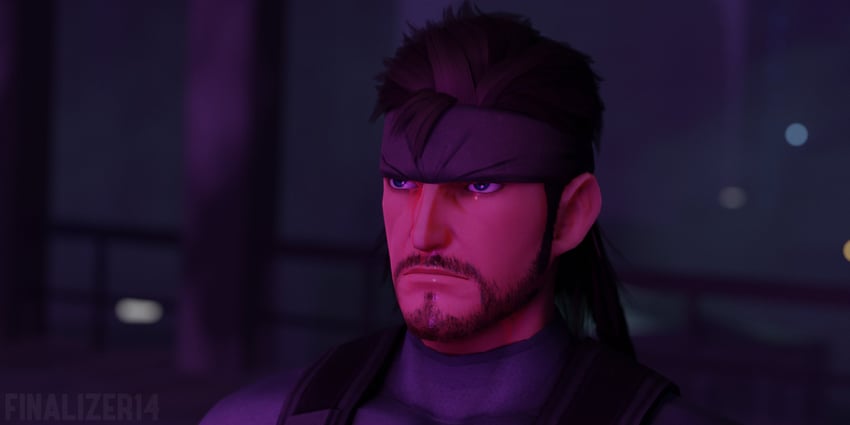 solid snake (super smash bros. and 4 more) drawn by nautilic