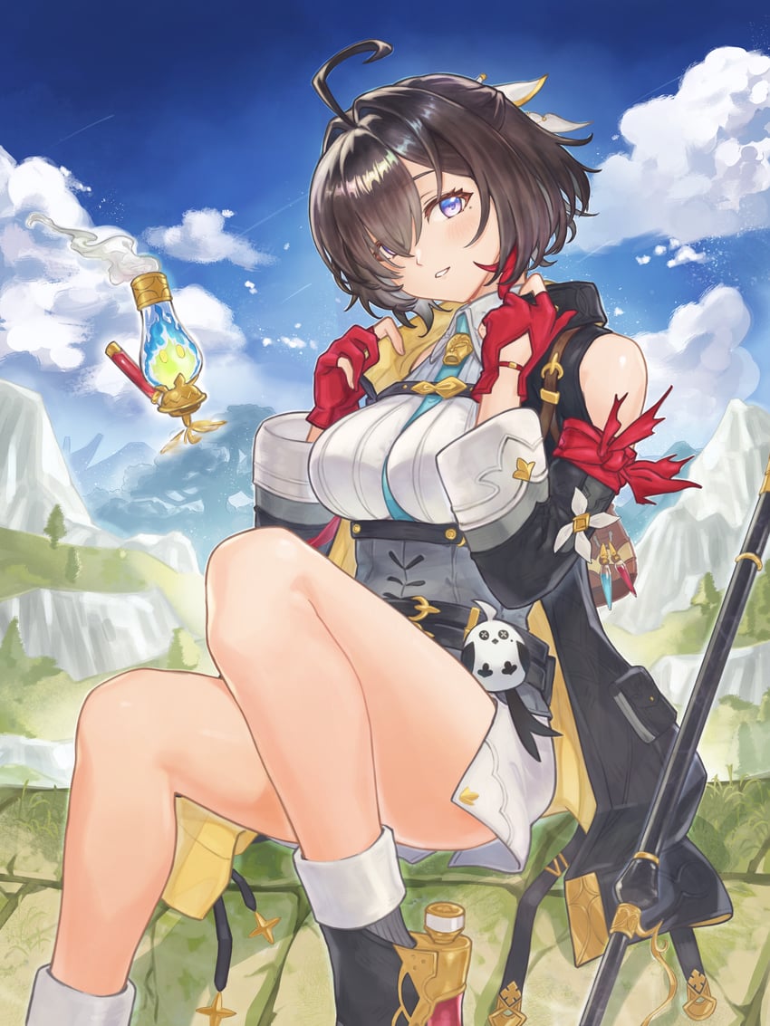 yumia liessfeldt and flammi (atelier and 1 more) drawn by tororo_kafka
