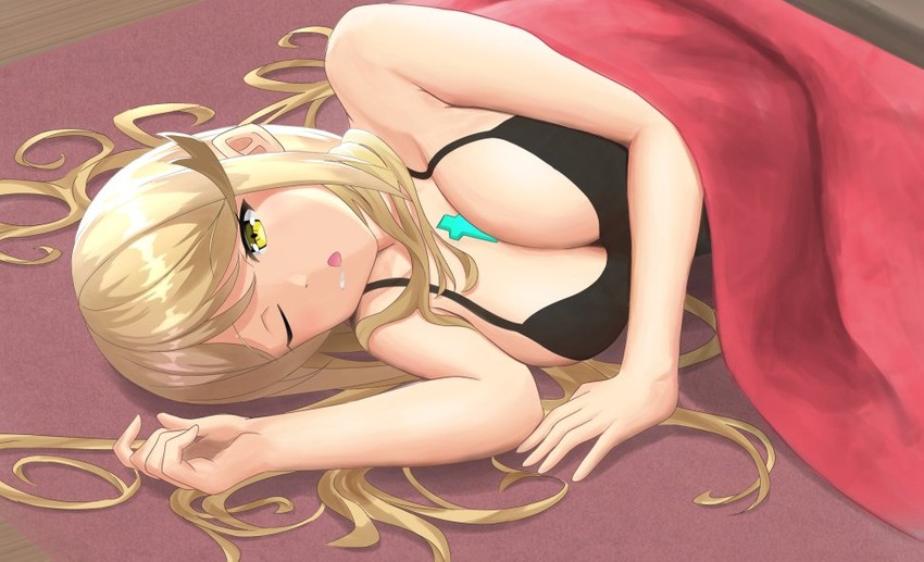 mythra (xenoblade chronicles and 1 more) drawn by nemunemu_semi