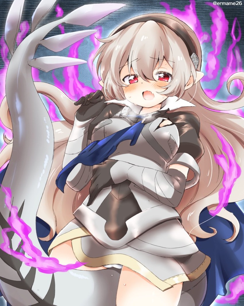 female corrin (fire emblem and 2 more) drawn by eromame