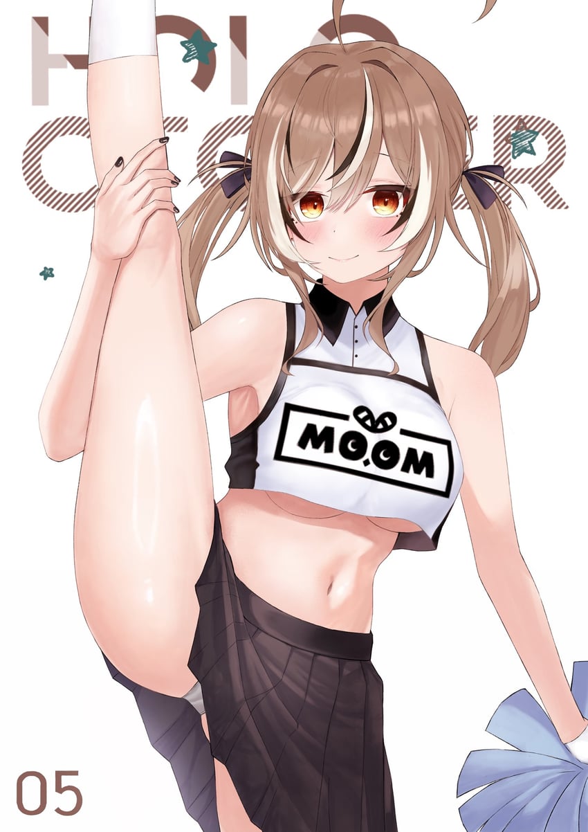 nanashi mumei (hololive and 1 more) drawn by unmeidesu