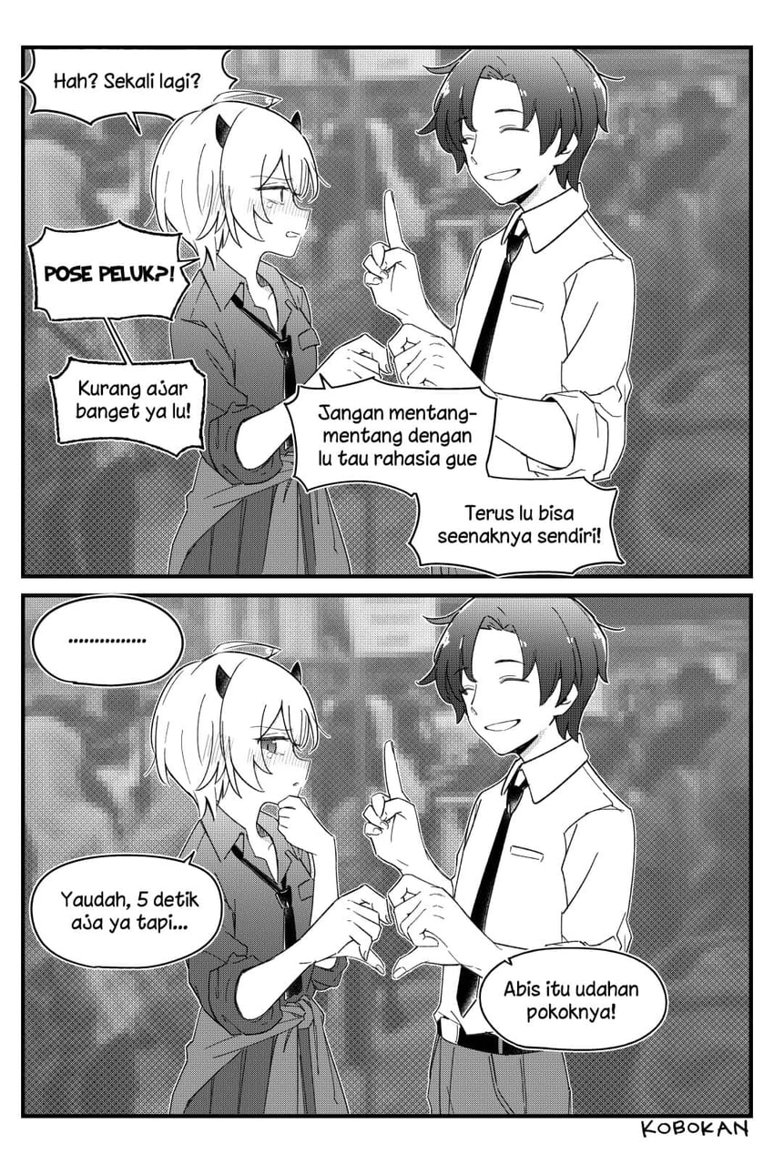 sensei and erika (original and 1 more) drawn by kurokobokan