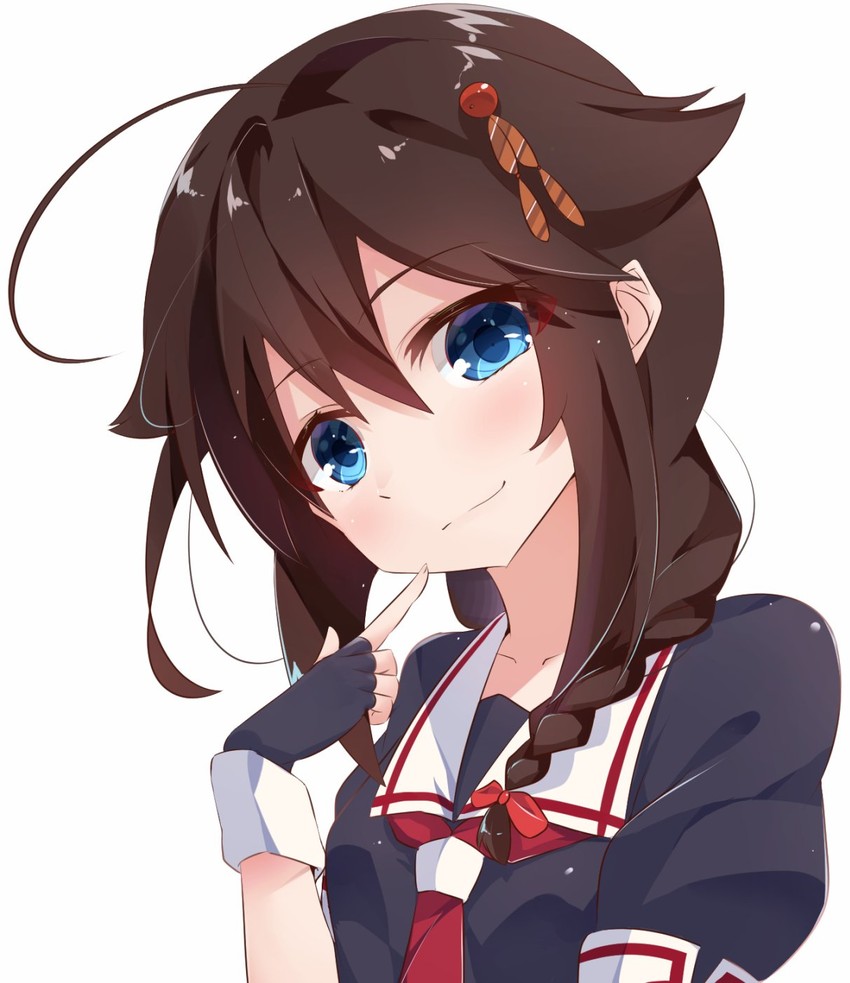 shigure and shigure kai ni (kantai collection) drawn by yoriha_yashiro