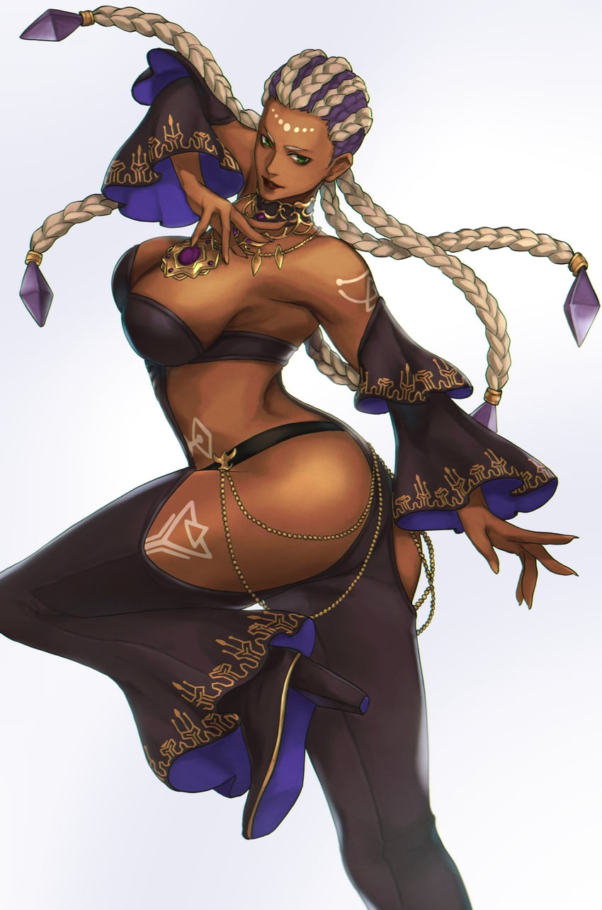 dolores (the king of fighters and 1 more) drawn by ktovhinao