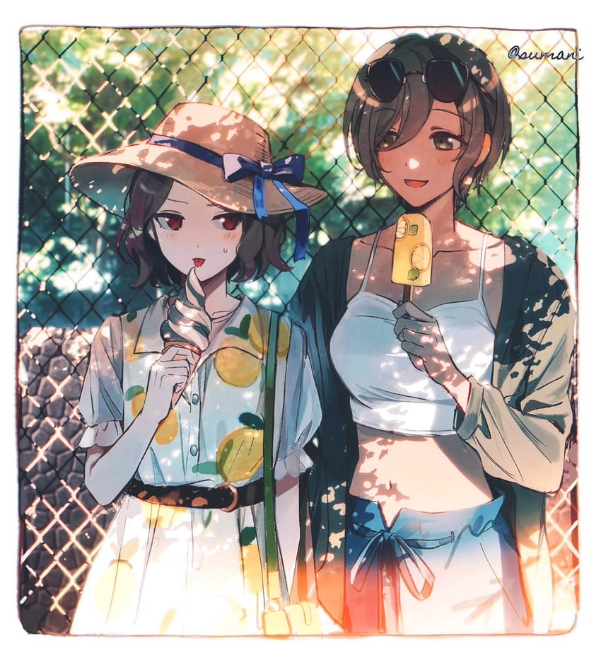 ebizuka tomo and rupa (girls band cry) drawn by shusuzu