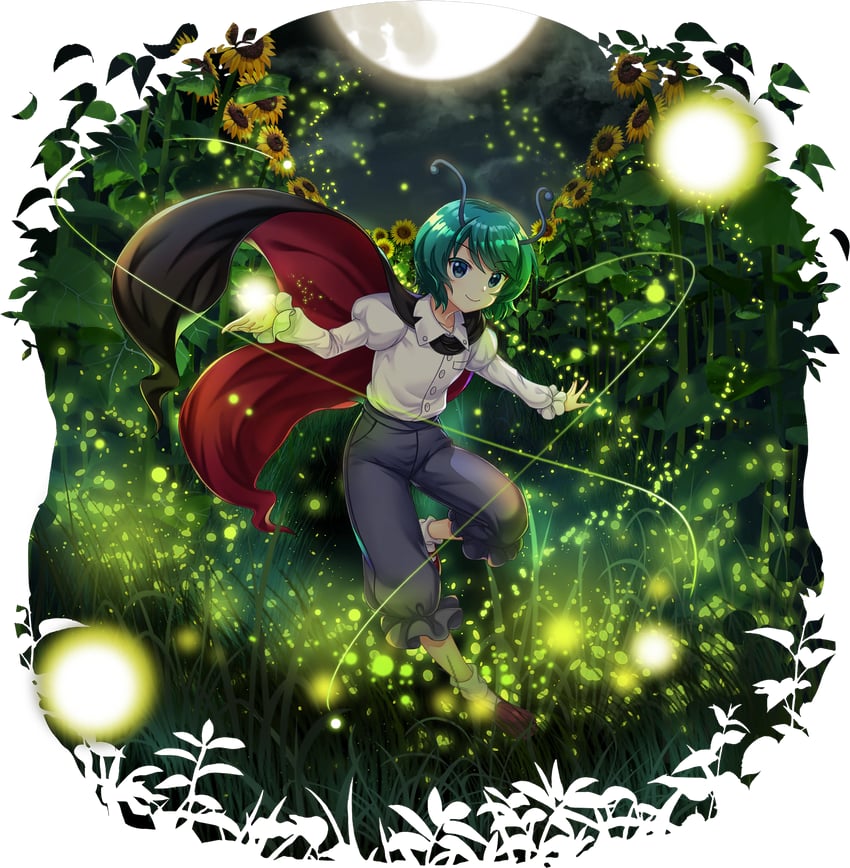 wriggle nightbug (touhou and 1 more) drawn by rotte_(1109)