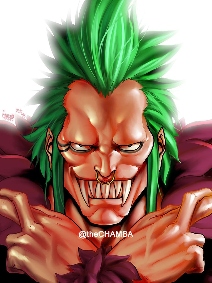 bartolomeo (one piece) drawn by chamba