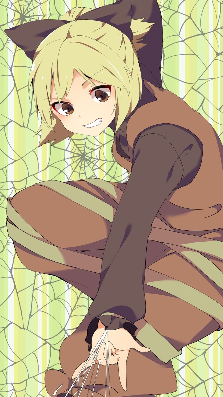 kurodani yamame (touhou and 2 more) drawn by hasebe_yuusaku
