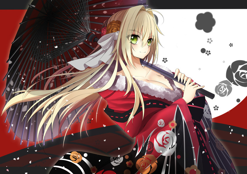nero claudius (fate and 2 more) drawn by liu_liu