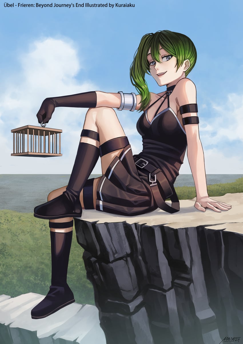 ubel (sousou no frieren) drawn by kuraiaku
