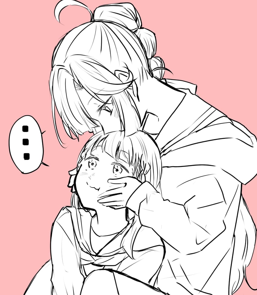anyoji hime and kachimachi kosuzu (love live! and 1 more) drawn by namazakana_kuenai