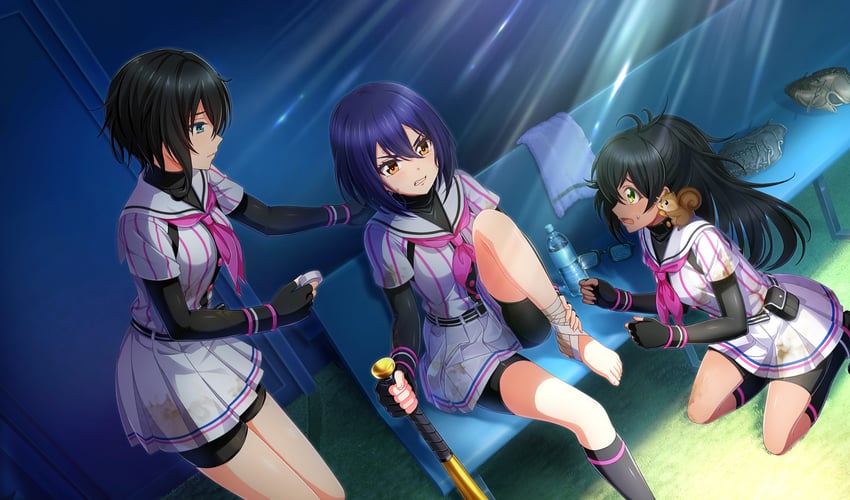 sakagami mei and akino komugi (cinderella series and 1 more)