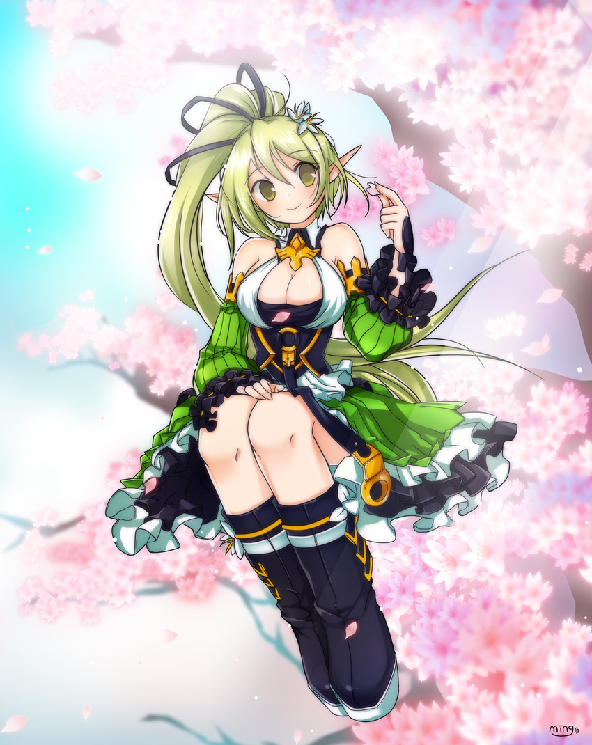 rena erindel and wind sneaker (elsword) drawn by ming_(wldi0132)