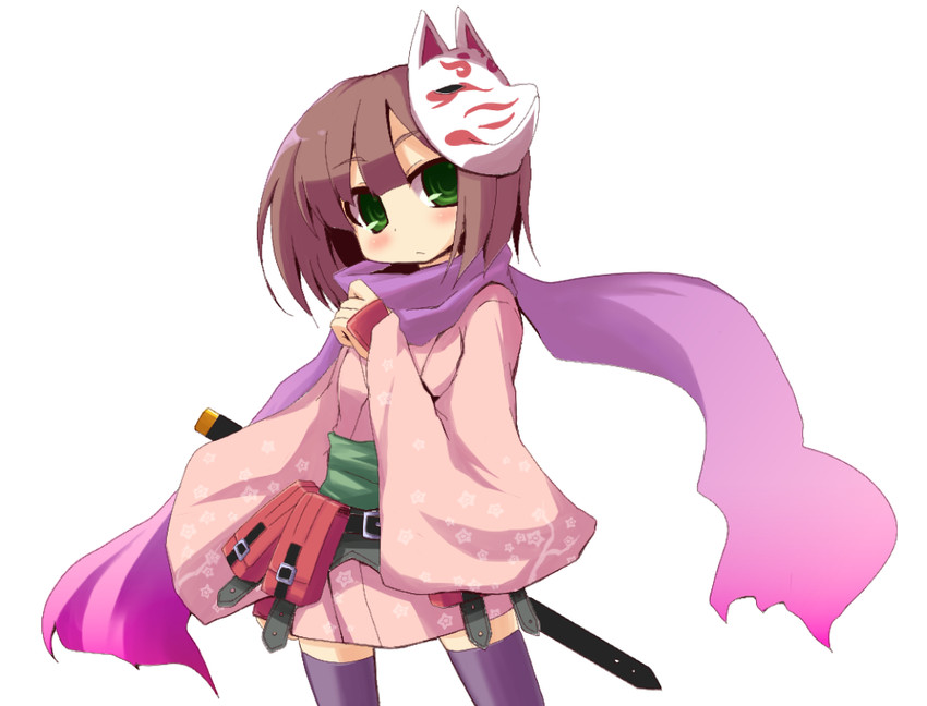 shinobi and shinobi 4 (sekaiju no meikyuu and 1 more) drawn by nanateru